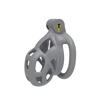 Cement Gray Tight Cobra Chastity Device (2.36 Inches)